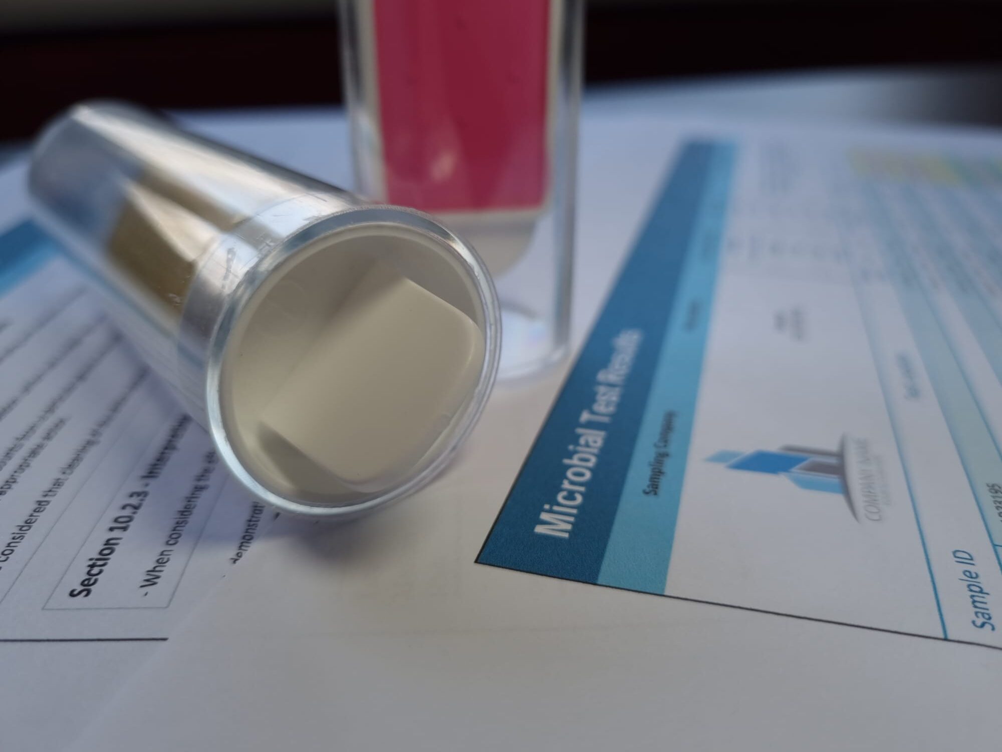 Microbiological test image