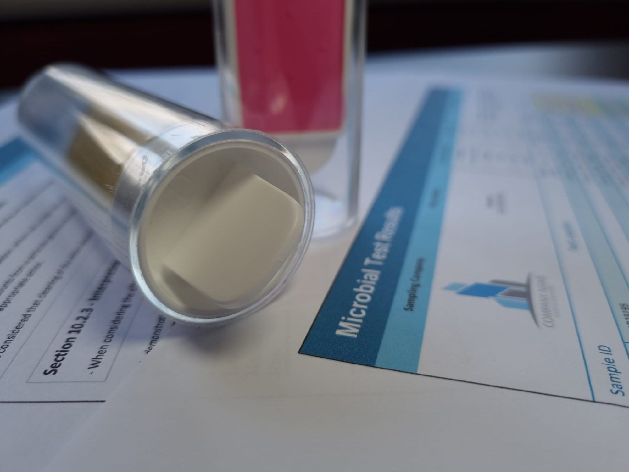 Microbiological test image